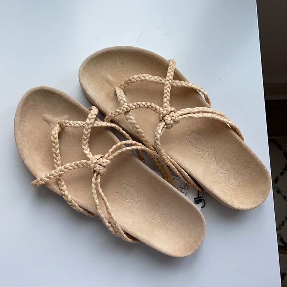 Brand new MANGO sandals.